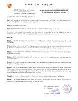 arrêté portant sur la vente de muguet